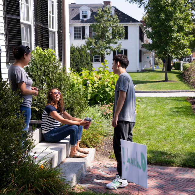 Many faculty live on campus with their families, creating a vibrant, communal environment where students often interact with faculty children and pets.